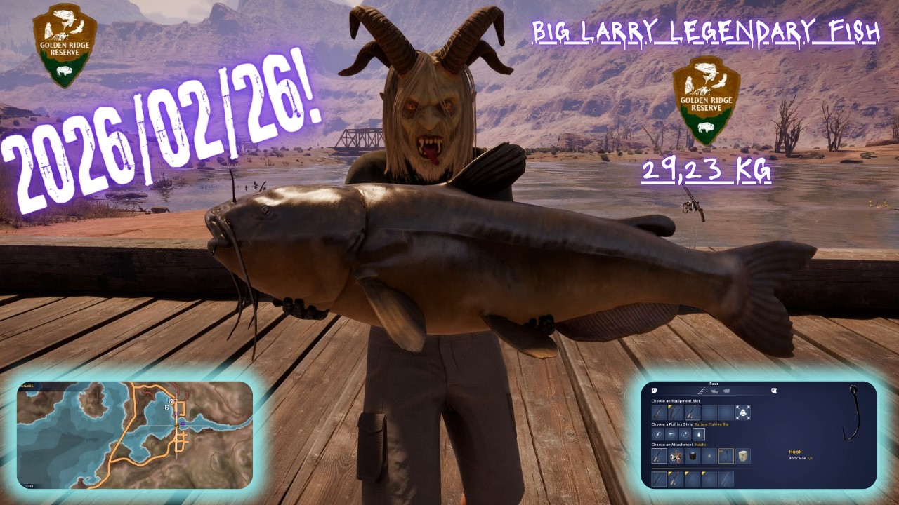 Call Of The Wild The Angler Legendary Fish This Week Golden Ridge Reserve | Big Larry Guide & Setup