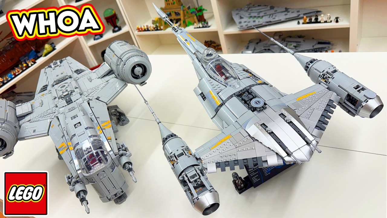 Обзор набора LEGO UCS N-1 Starfighter... ОТЛИЧНОЕ ДОПОЛНЕНИЕ!