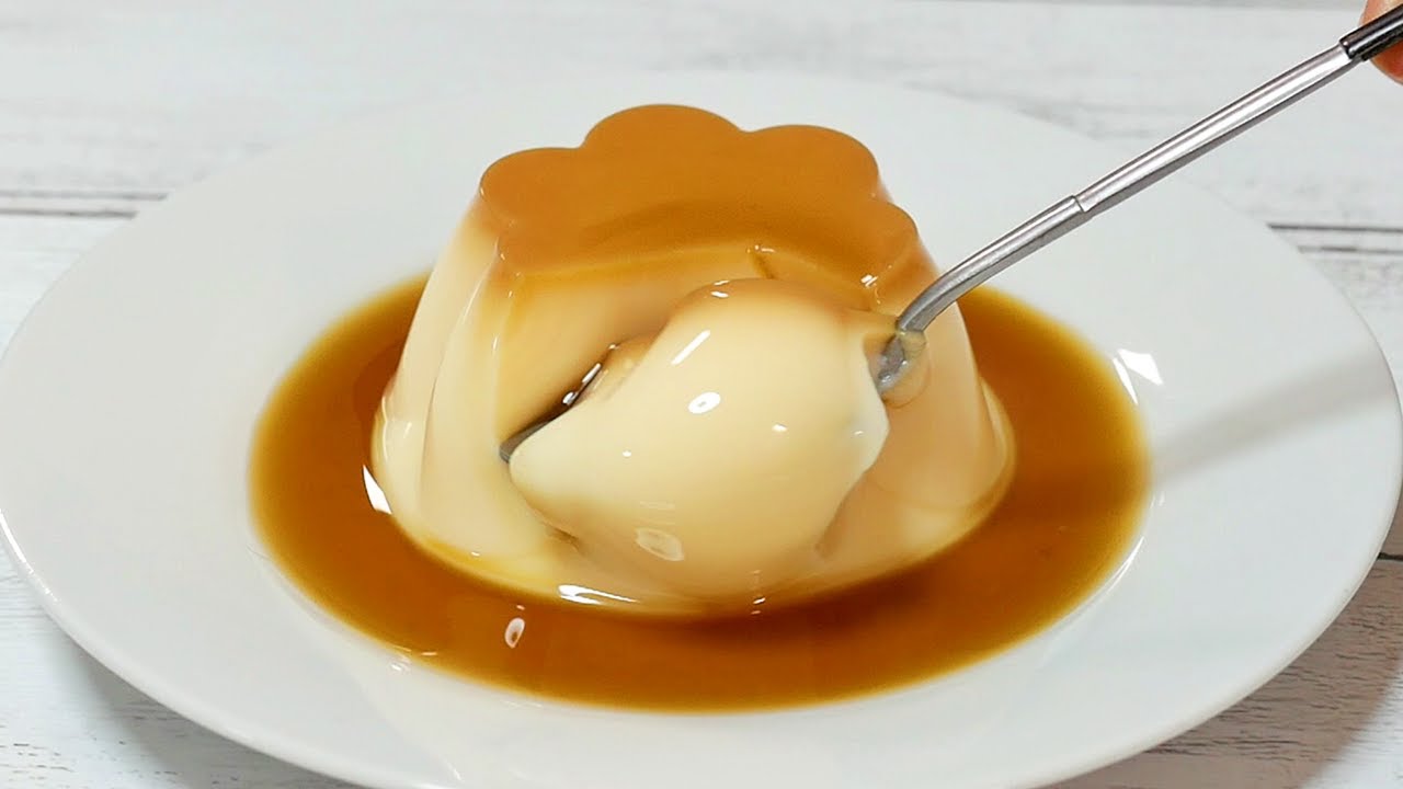 おうちで作るプッチソプリン Convenient pudding made at home