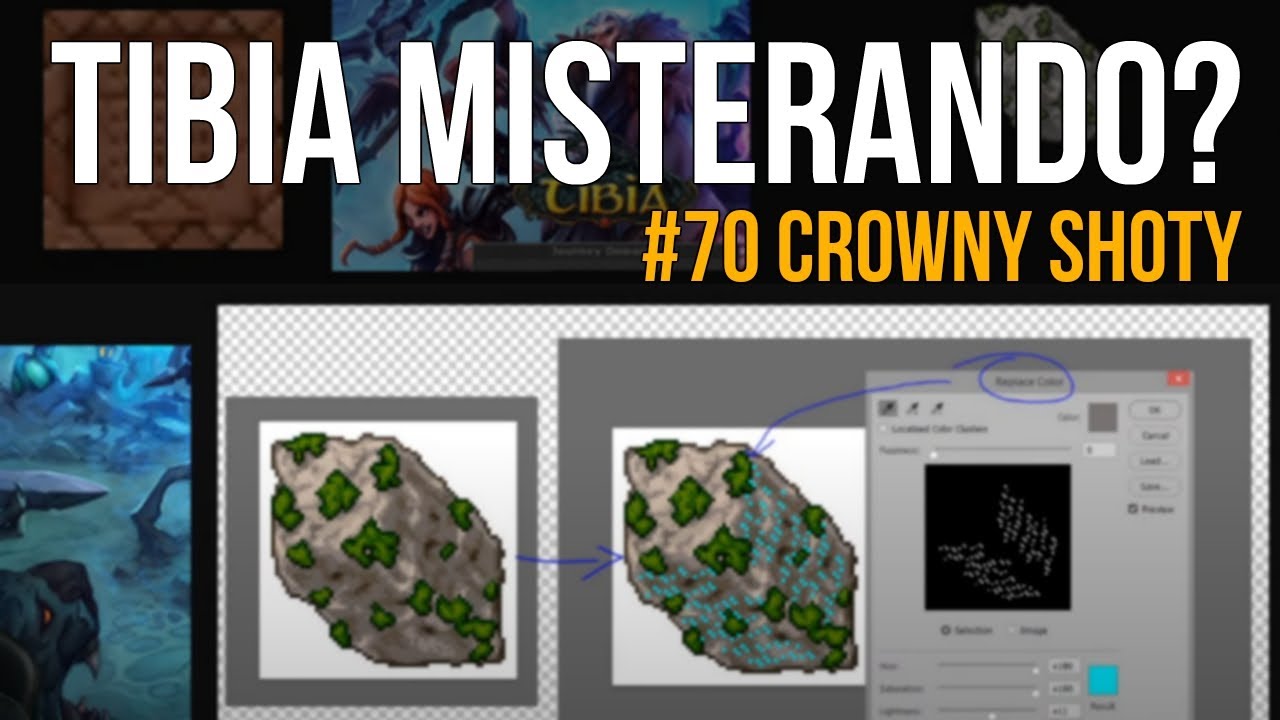#70 Szyfr Tibijski | Crowny Shoty | Tibia Damora