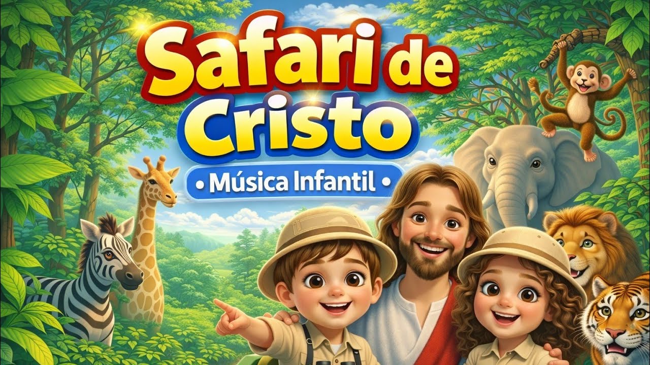 O Safari de Cristo 🦁 | Música Infantil Cristã