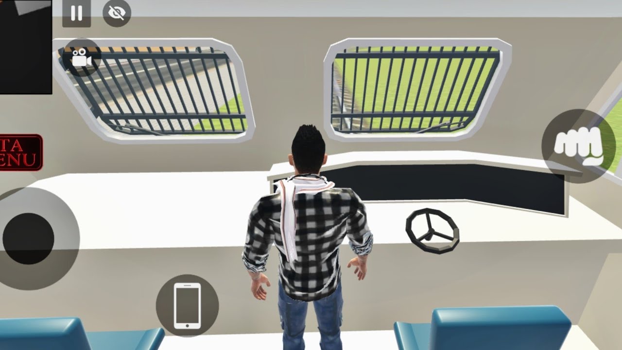 Franklin Enter In Train Engine| Indian Theft Aura Simulator