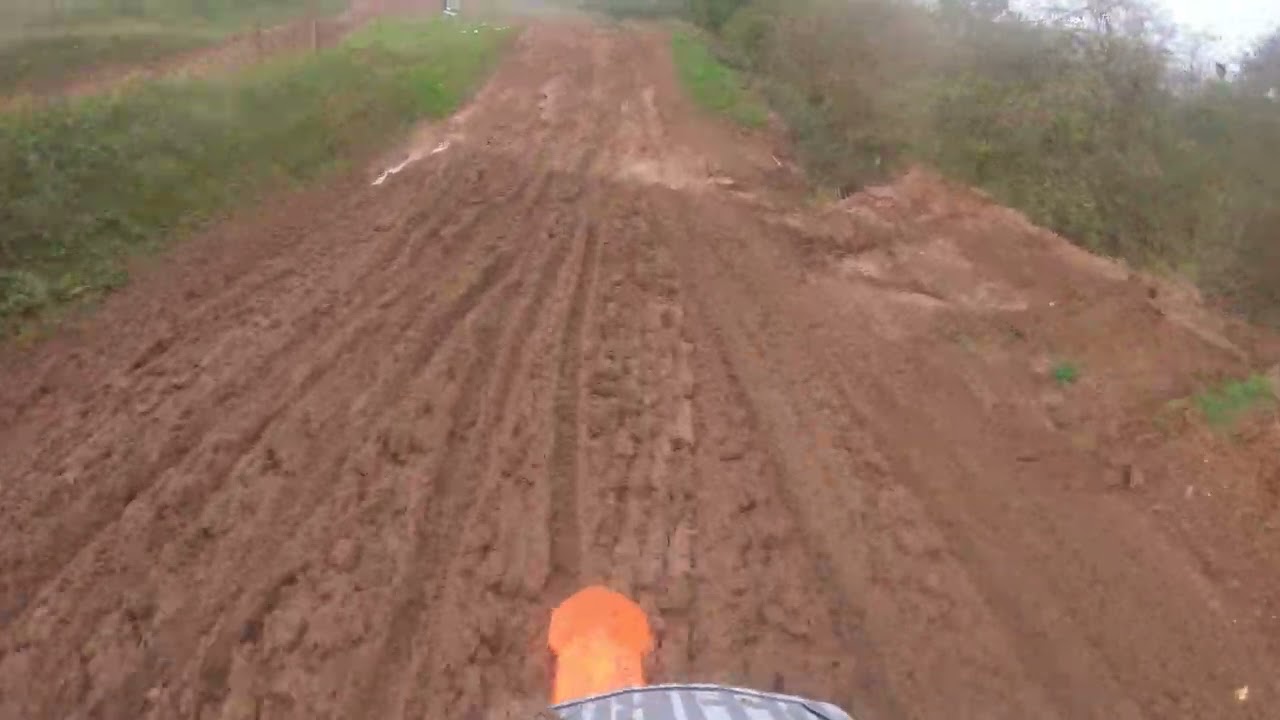 We went to moto 45 on the wettest day possible gopro 1