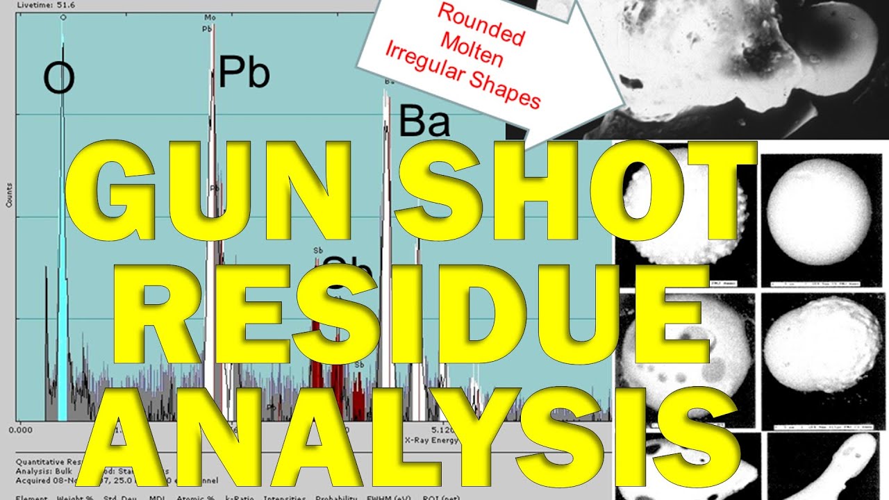 Gun Shot Residue Analysis 4380 2020