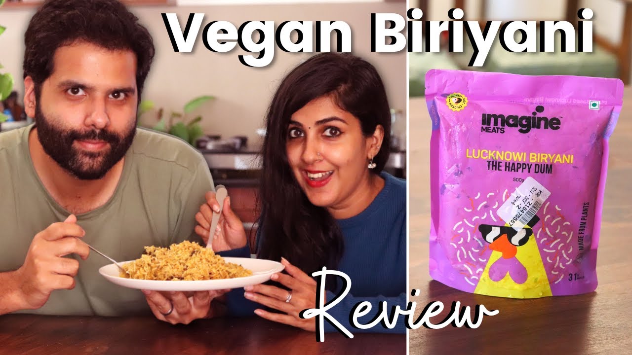 Imagine Meats Lucknowi Biriyani Review | Vegan Biryani Review | Tasty Trials - Episode 1