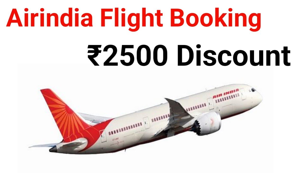 Airindia Domestic Flight Ticket Booking Big Discount Upto ₹2500