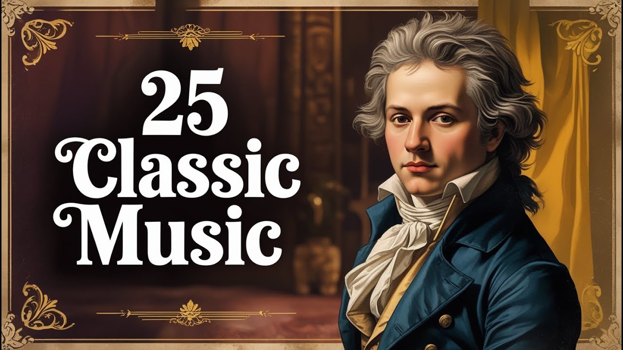 🎵 25 лучших классических песен всех времён | Бессмертные хиты Моцарта, Бетховена, Шопена и других ?
