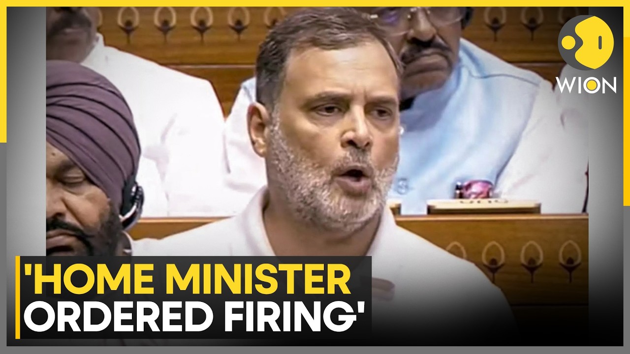 NEET Row: Rahul Gandhi Makes BIG Allegation in Parliament, BJP Demands Apology | WION News