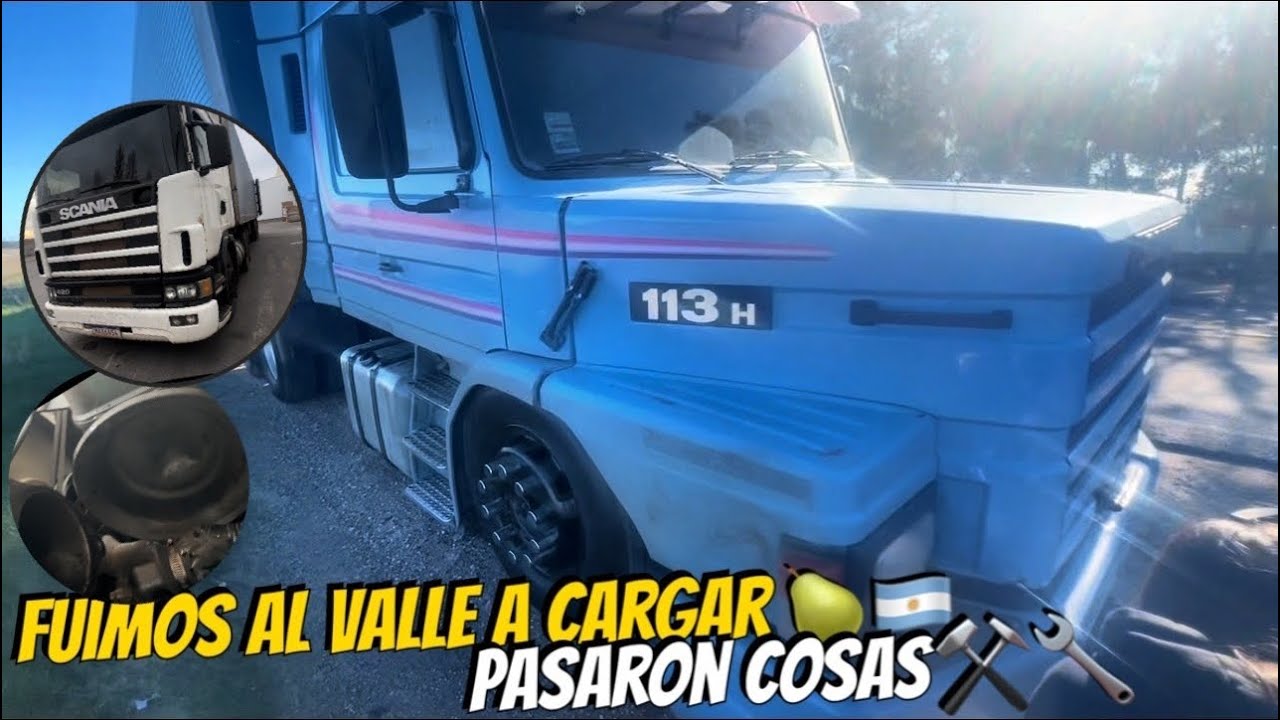 FUIMOS AL VALLE A CARGAR 🍐🏁 Y CANBIAMOS DE CAMIÓN👀🚛🤝🏼 DE PRUEBAS