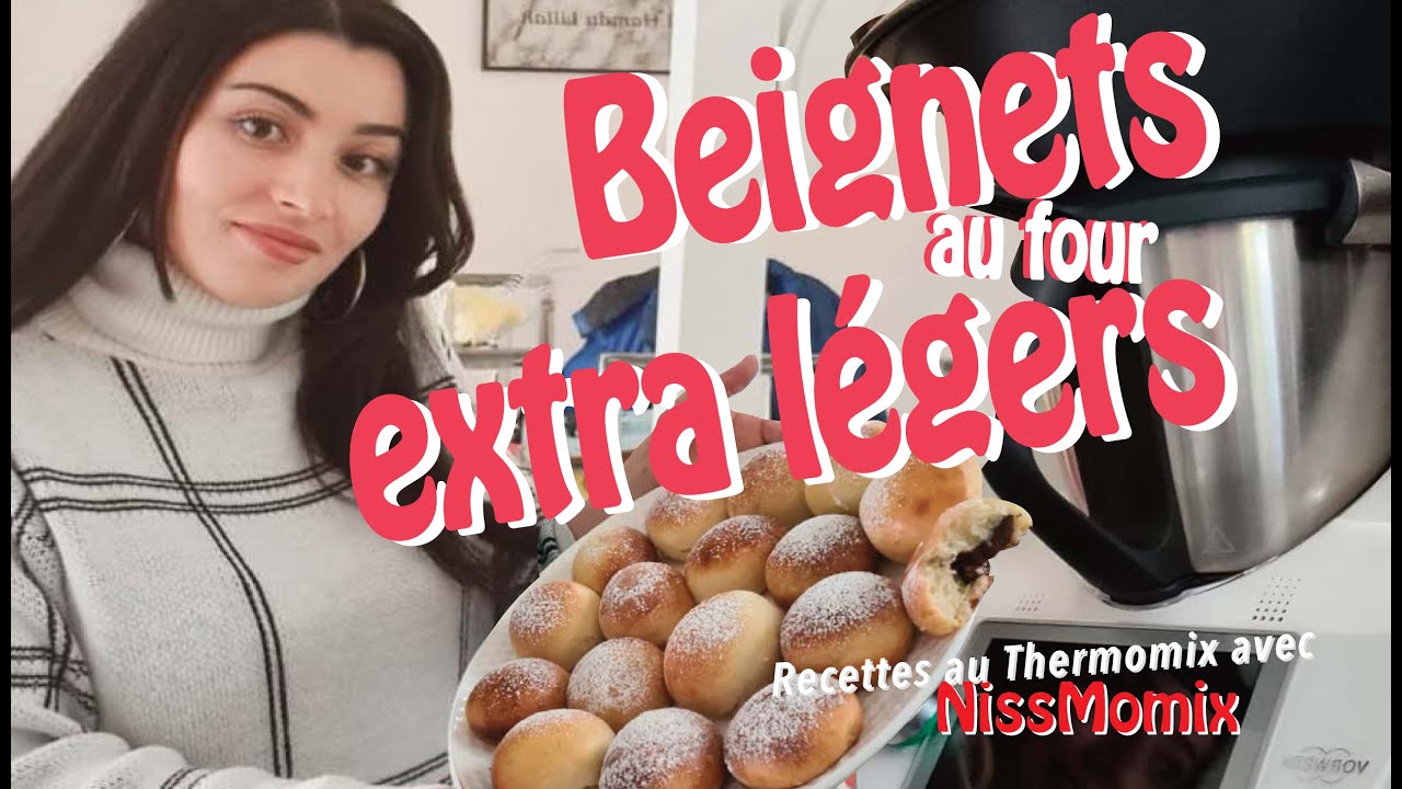 Beignets AU FOUR HEALTHY ultra léger et moelleux au thermomix !!