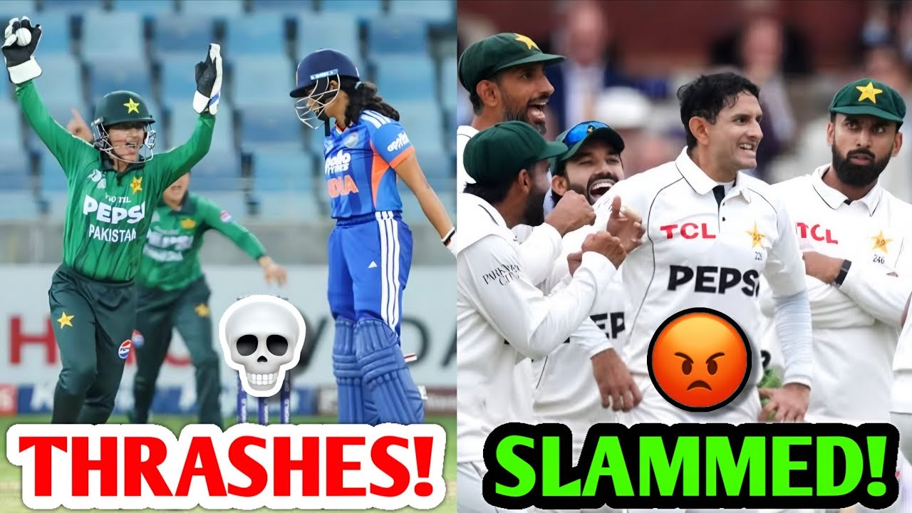 Pakistan THRASHED by India 💀 Pakistan Cricket FIGHT? Cricketers Reaction 😡 Cricket News Facts