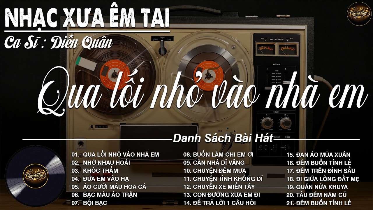 Qua Lối Nhỏ V&agrave;o Nh&agrave; Em⭐LK Nhạc V&agrave;ng Xưa Ngọt Ng&agrave;o Say Đắm Triệu Con Tim - Vừa Ra L&ograve; Cực Kỳ Hay