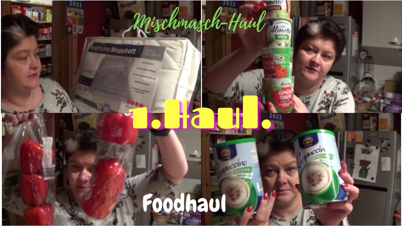 XL-Mischmasch-Haul / 1.Haul im Jahr /Jawoll, Domäne, Kaufland /Angebote/Wocheneinkauf/Großfamilie.
