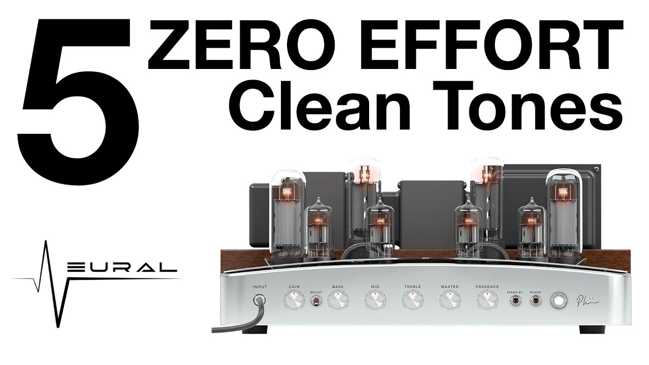 Archetype: Plini - 5 ZERO EFFORT Clean Tones!