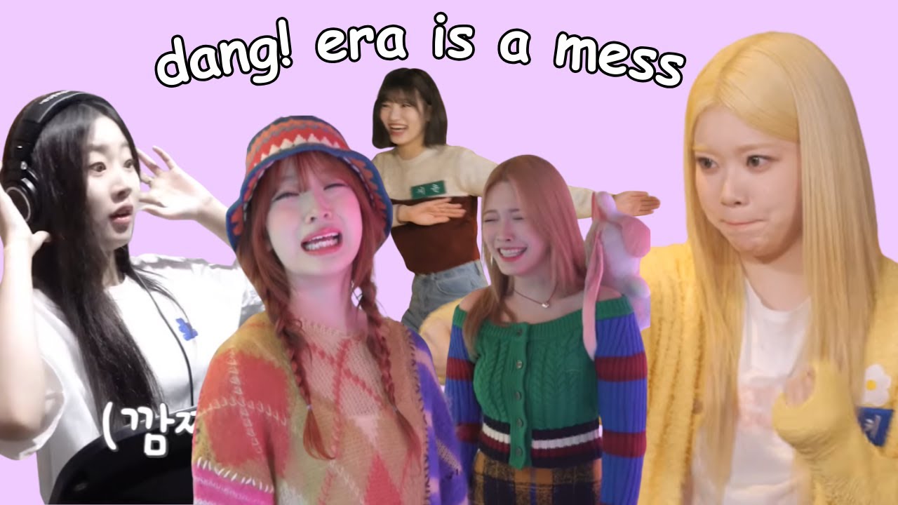 Billlie being a chaotic mess during dang! hocus pocus era
