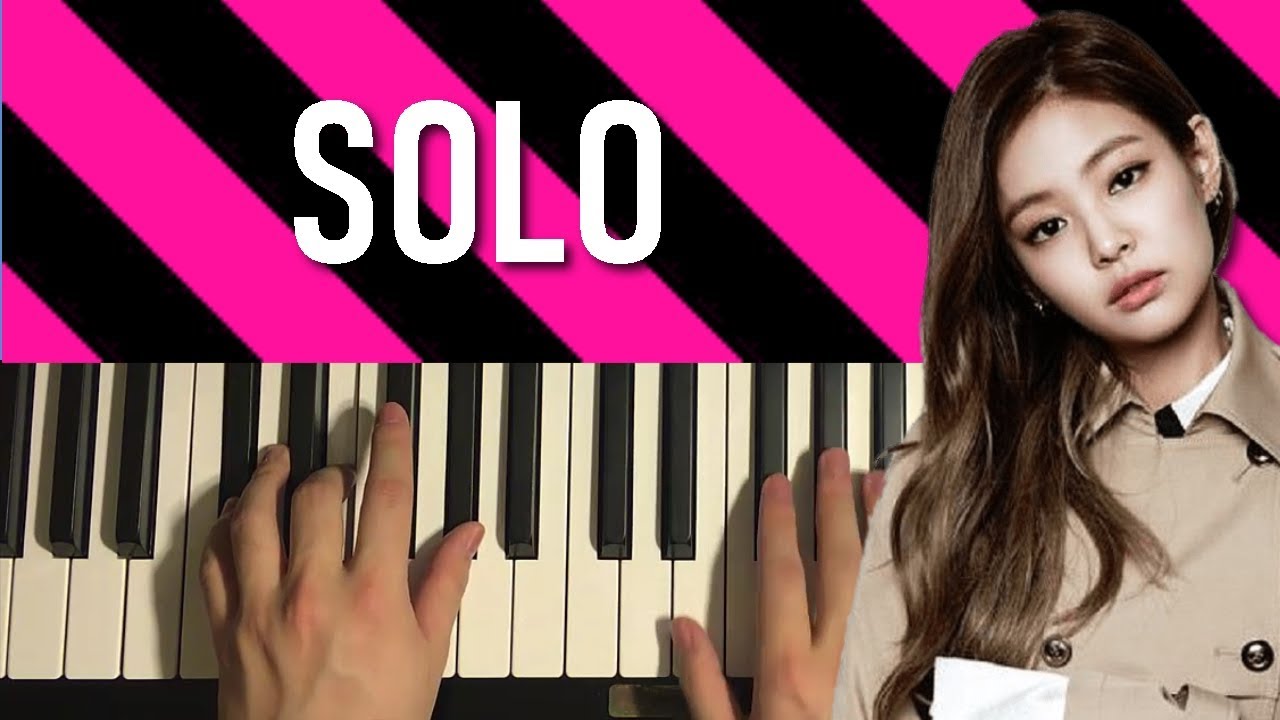 BLACKPINK Jennie - Solo (Piano Tutorial Lesson)