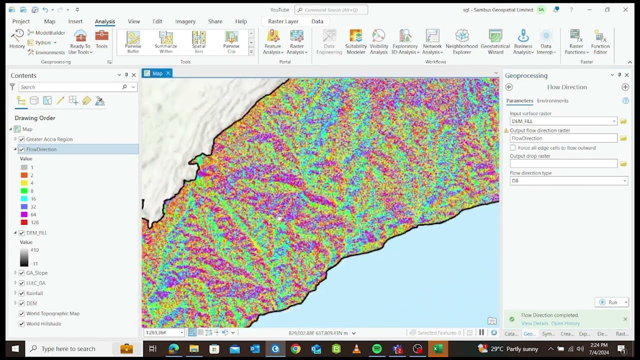 Flood Risk Map Greater Accra Region - Part 1
