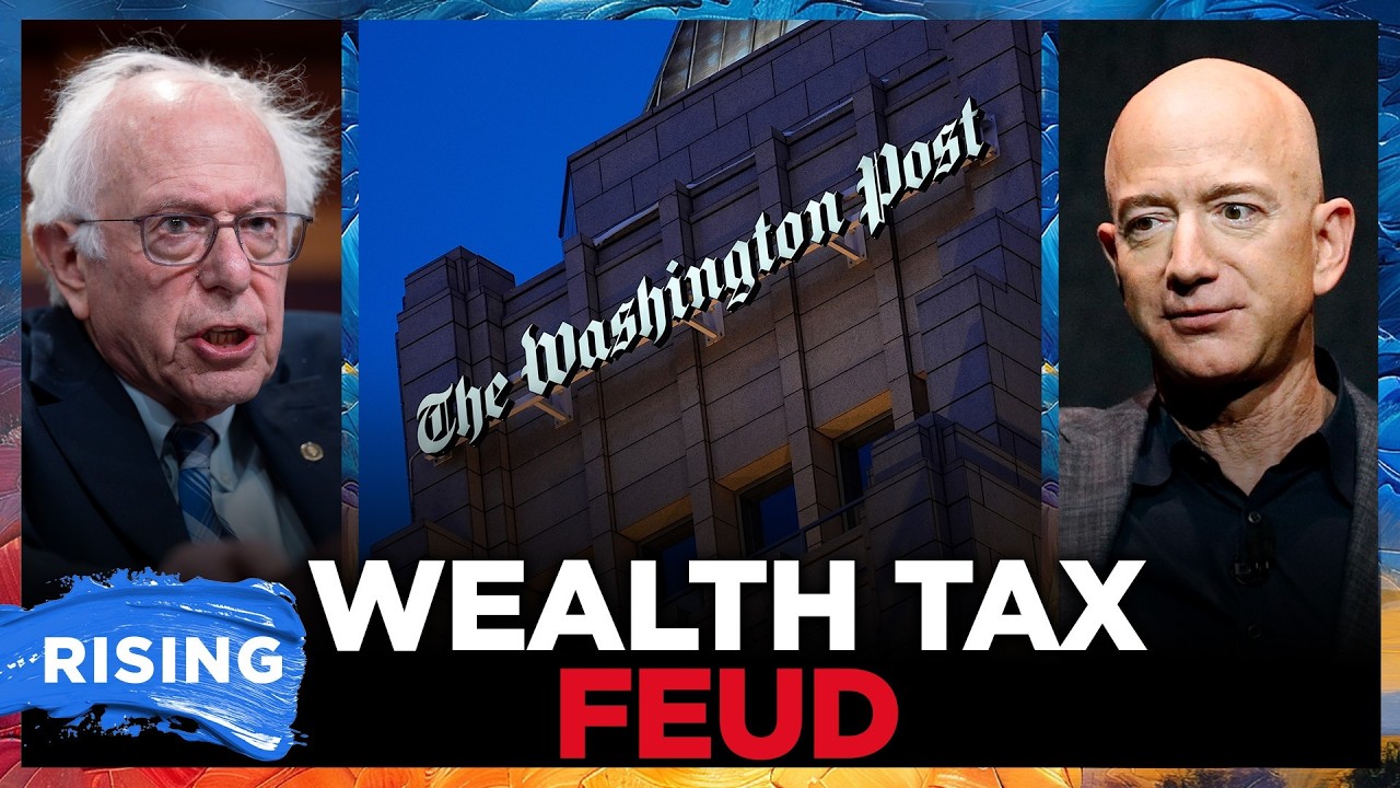 Bernie Sanders BASHES Jeff Bezos, WaPo Over Wealth Tax CRITICISM | RISING