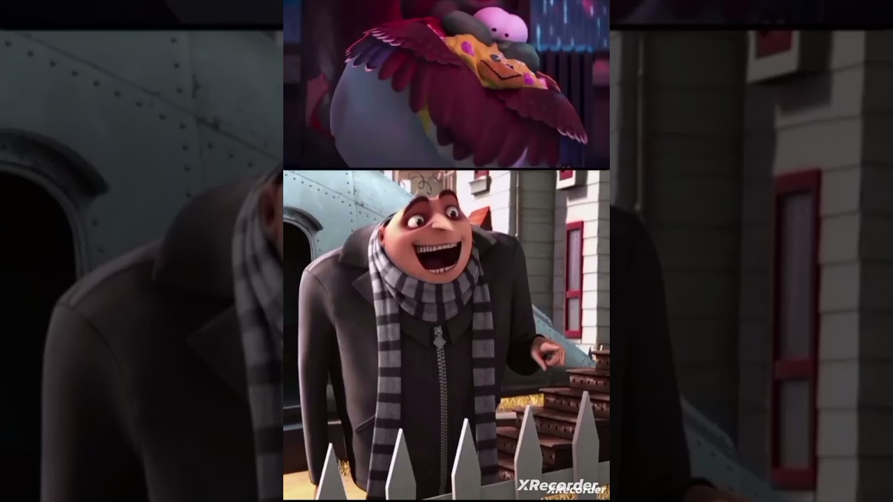 Gru laughs at Mack turns into a balloon @MarkTheWolfPaws05Studios