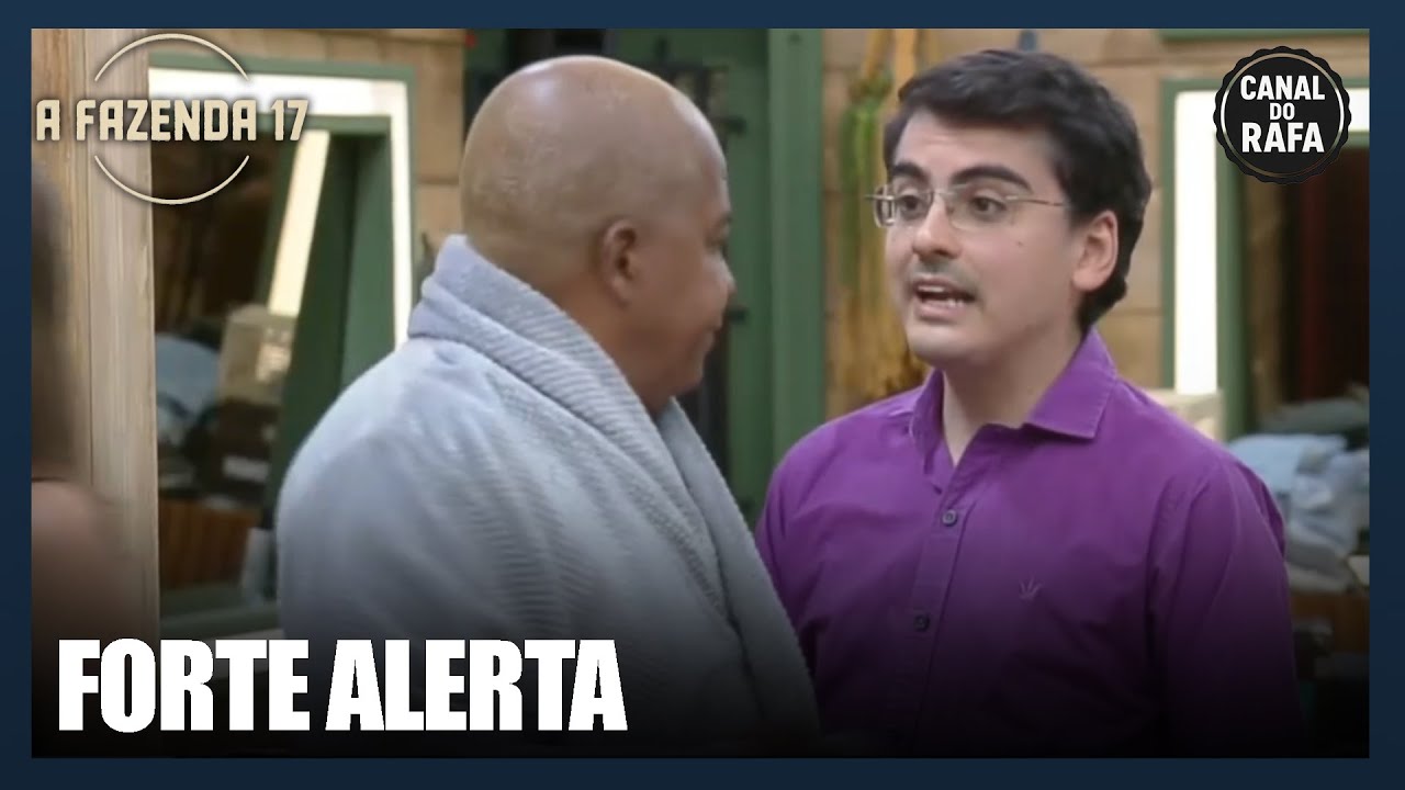 QUE BOM QUE DUDU CONSEGUIU VER ISSO... DUDU ABRIU O OLHO DE TONINHO SOBRE FABIANO!!! | A Fazenda 17