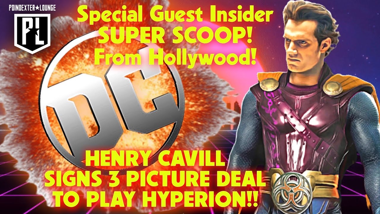 BREAKING! HENRY CAVILL SIGNS 3 PICTURE DEAL AS HYPERION IN MCU! GUEST: 