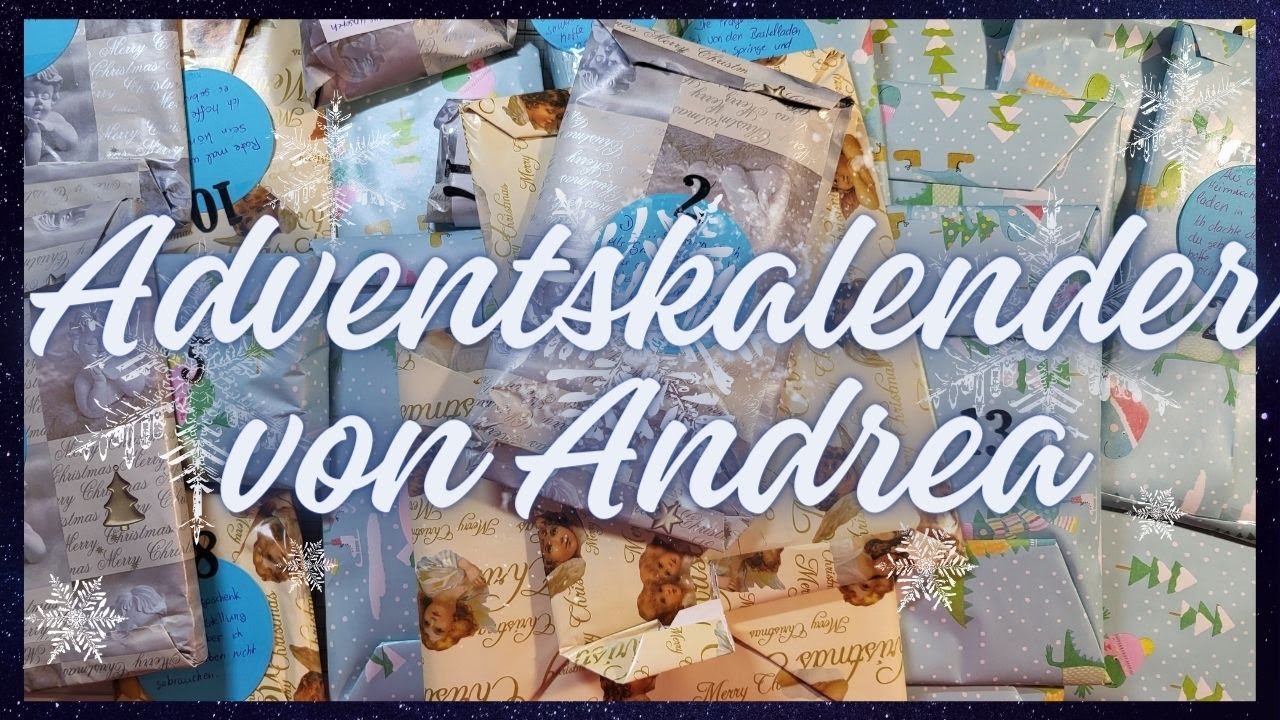 Adventskalender von Andrea | Ü-Post | #happymail