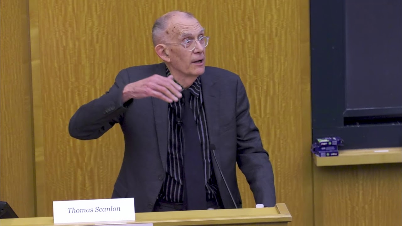Keynote Lecture by Tim Scanlon
