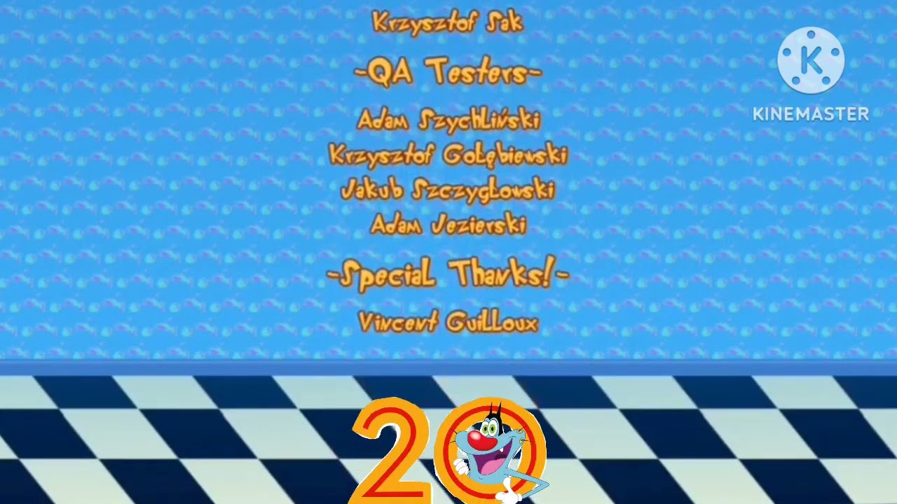Oggy And The Cockroaches - End Credits