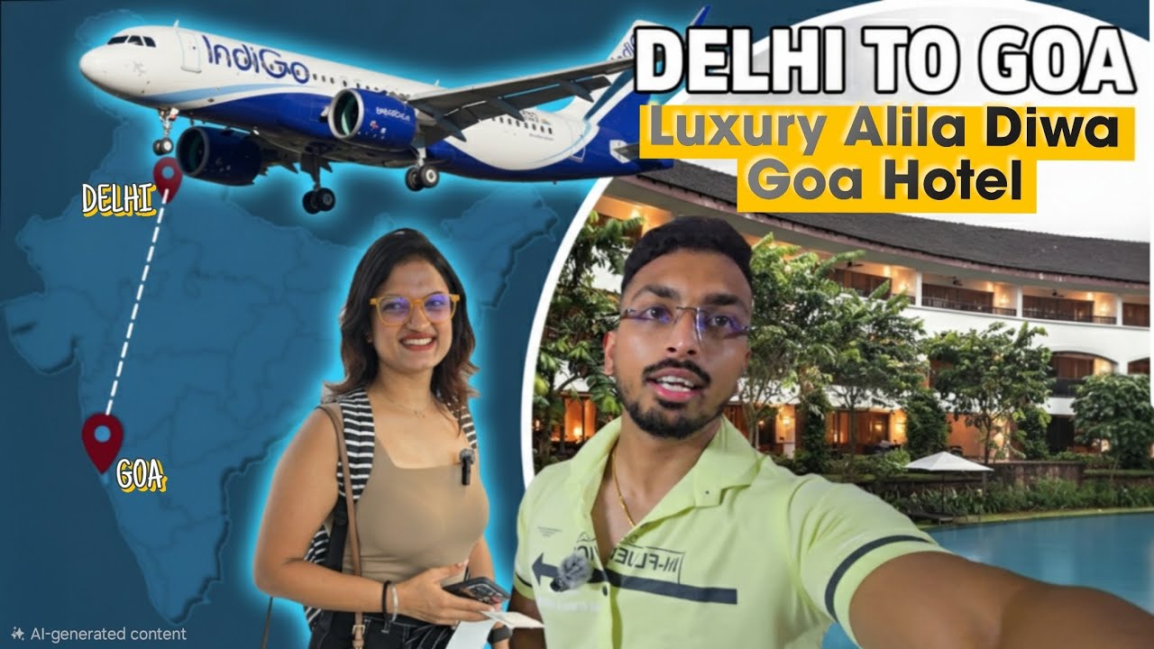 GOA Couple Trip VLOG | Alila Diwa South Goa | Was It Worth It?