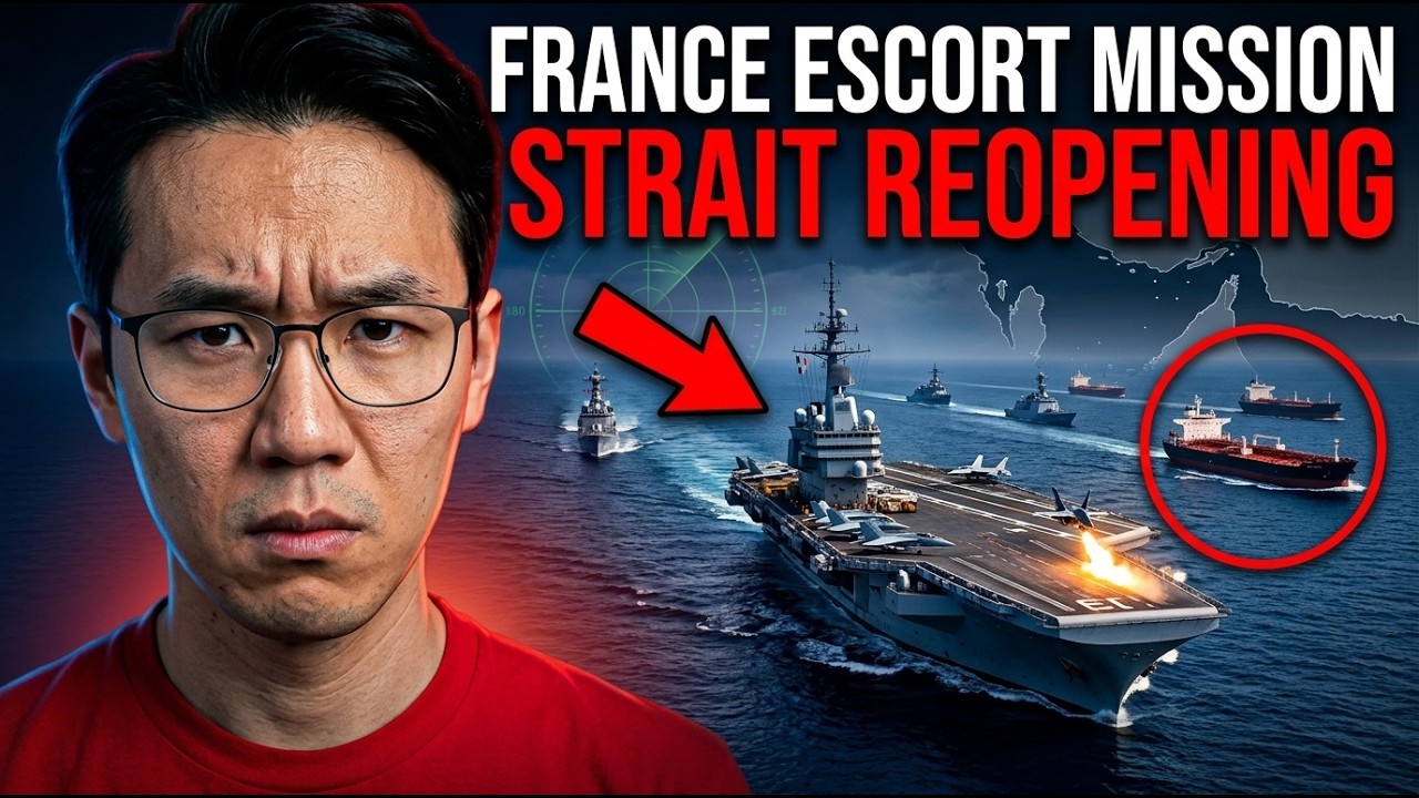 France Prepares Strait Reopening Mission  Macron Sends Carrier and Warships Defensive Escort Role