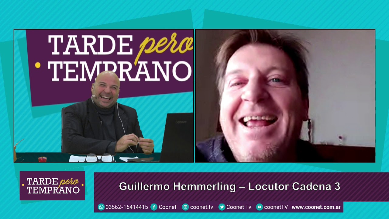 Guillermo Hemmerling - Locutor de Cadena 3