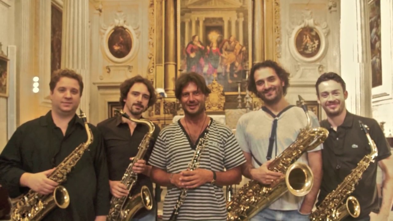 Gabriel's Oboe - Luca Vignali & Saxofollia Saxophone Quartet