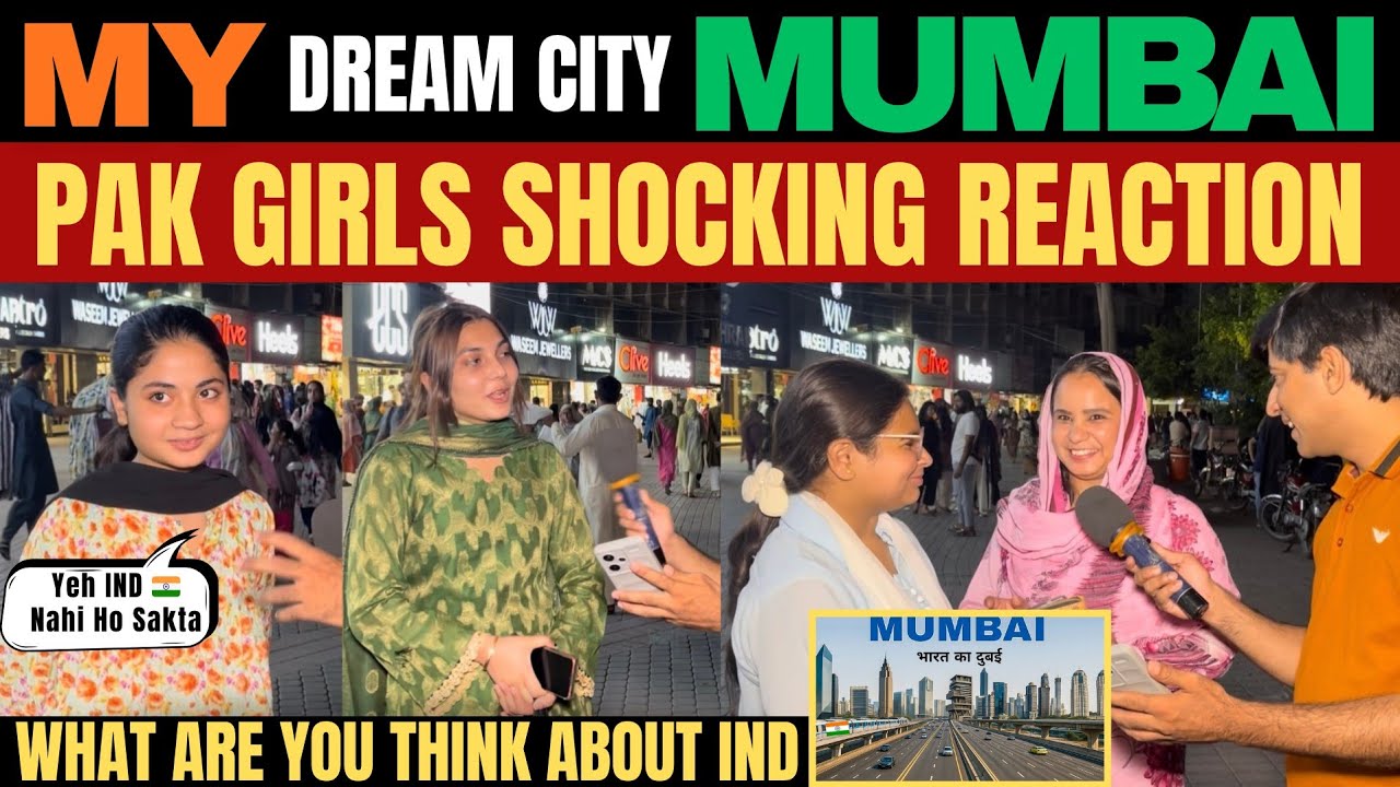My Dream City MUMBAI | This Is India?! 🇮🇳 Pakistani Public Reacts to Mumbai City Shockingly 😱