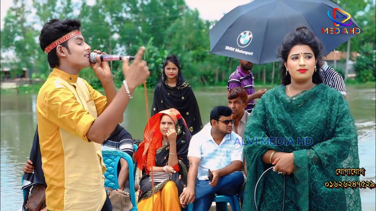 যাত্রা নায়ক শান্ত নায়িকা  বৃষ্টি । কে গো তুমি শুয়ে আছো ফুলের বাগানে গো ফুলেরও বাগানে
