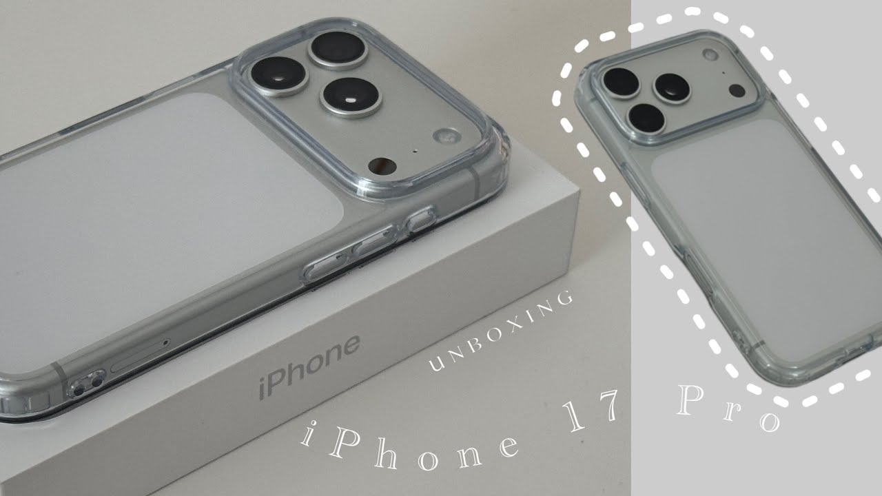 iPhone 17 Pro (Silver) aesthetic unboxing + camera test 
