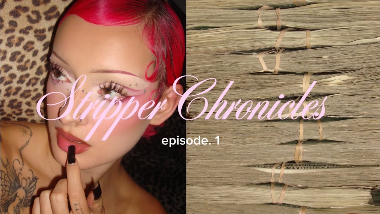 LIFE OF A SHOWGIRL $$$ ep. 1: stripper bag tour, existential thoughts, makeup tips
