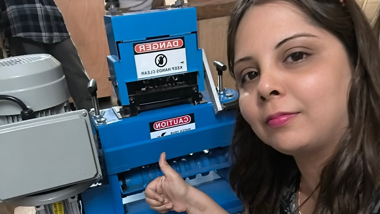 Manual and Motorized Scrap Machine Comparison|| Save Time and More Profit||+91-9315445679/9821666286