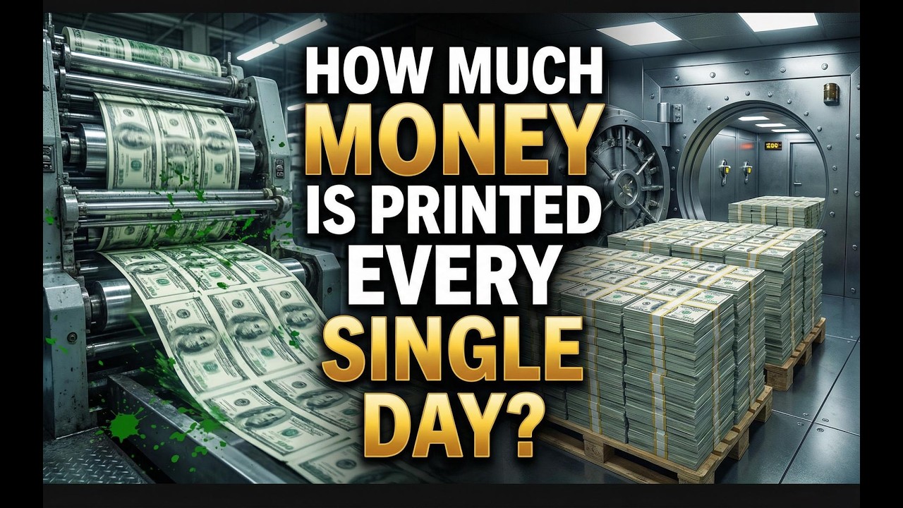 Inside the Dollar Printing Factory: From Paper to $100 Billion Currency 🏭💰