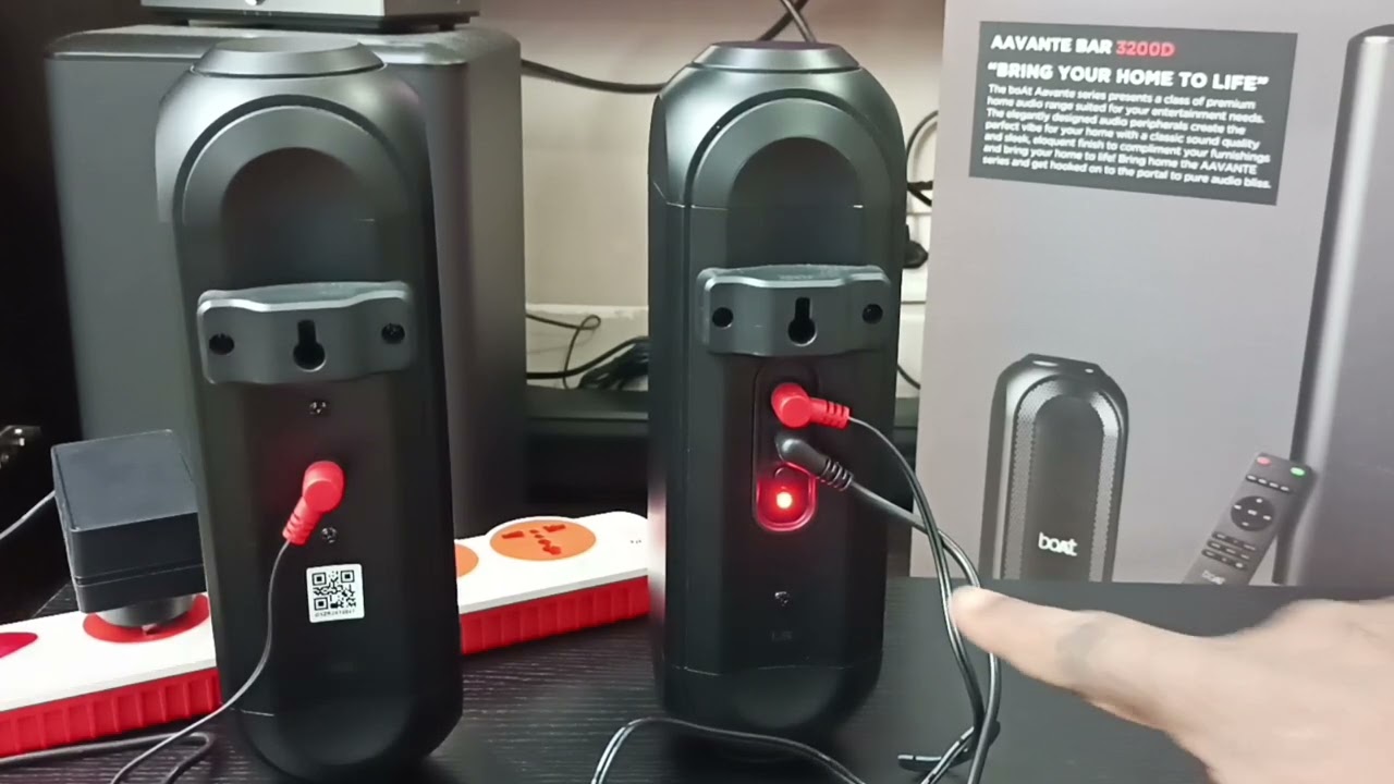 Саундбар boAt Aavante Bar 3200D: как подключить задние динамики
