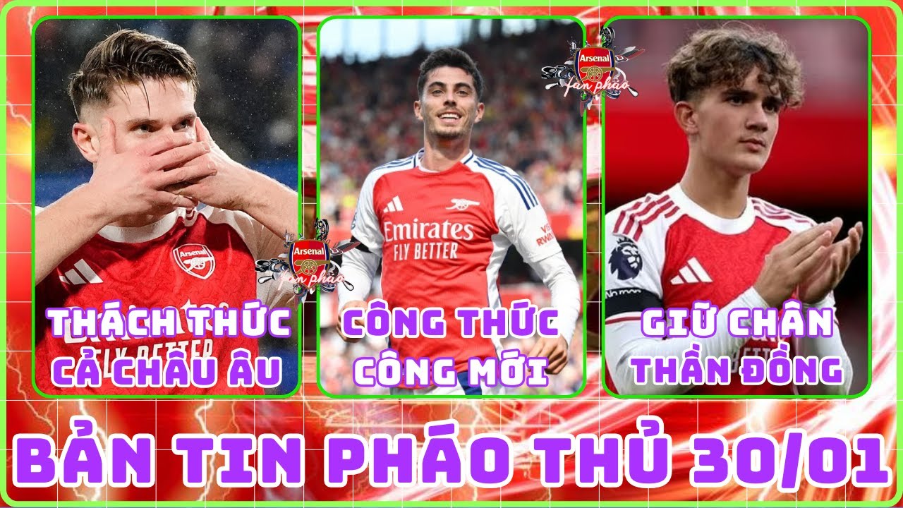 TIN ARSENAL 30/01: GYOKERES THÁCH THỨC CẢ CHÂU ÂU, HAVERTZ TRỞ LẠI VÀ CÔNG THỨC TẤN CÔNG MỚI CHO ARS