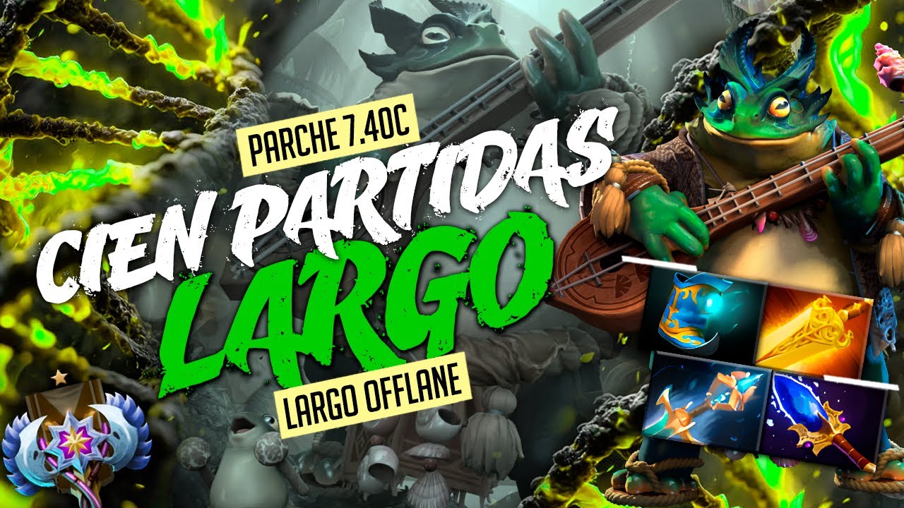 CON ESTA BUILD PODRÁS AYUDAR Y KILLEAR EN TODAS LAS TFS - Largo Offlane