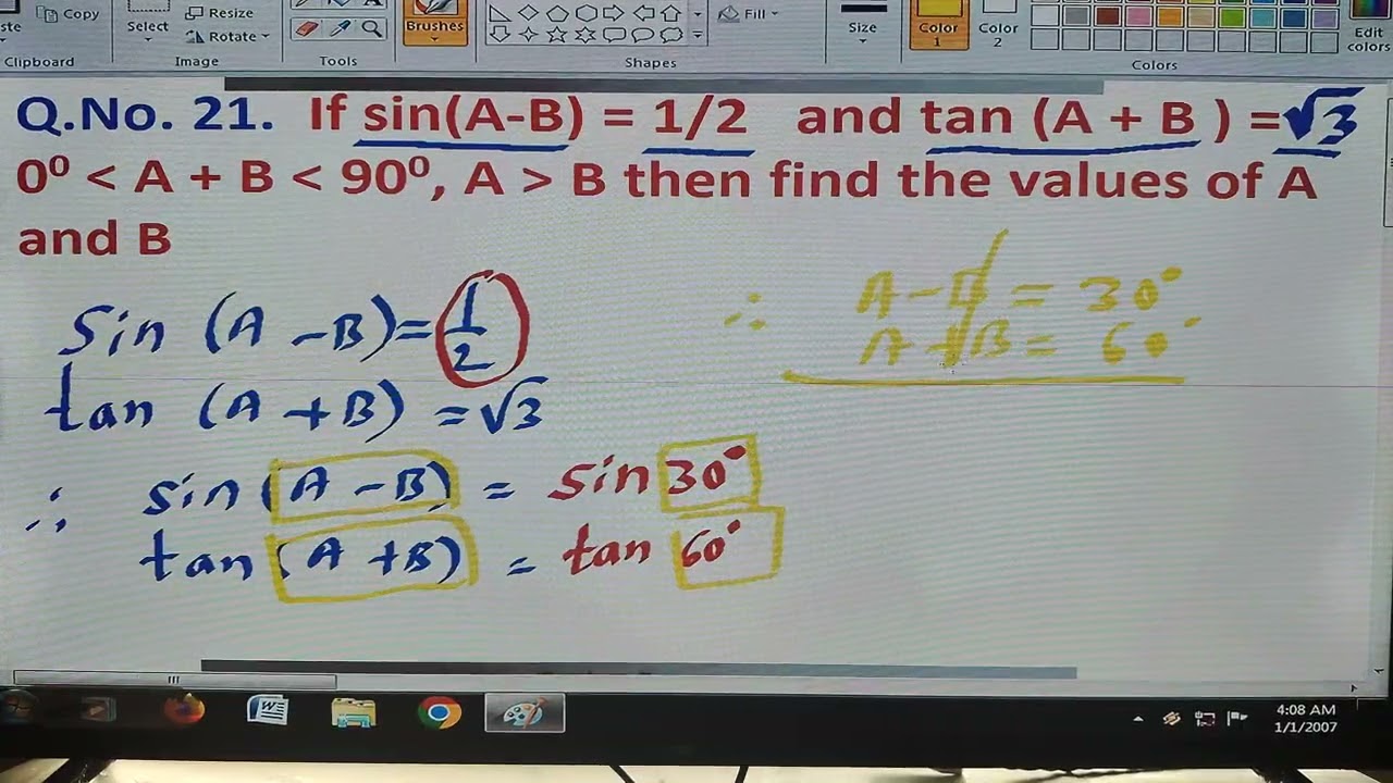 Question 21 Maths Basic Question Paper 2026 is solved