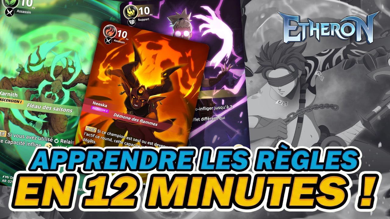 Comment jouer à Etheron TCG ? (Les règles du jeu)