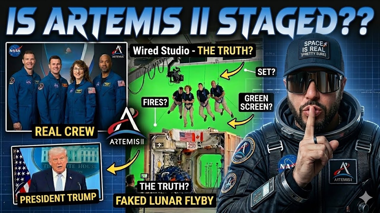 Creepy & Unexplained TikToks - Was Artemis II a Staged Event to Keep Us Distracted?! 💯😳
