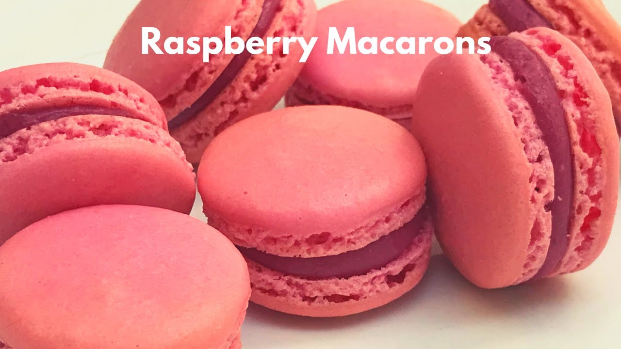 Easy Raspberry Macarons Recipe for beginners