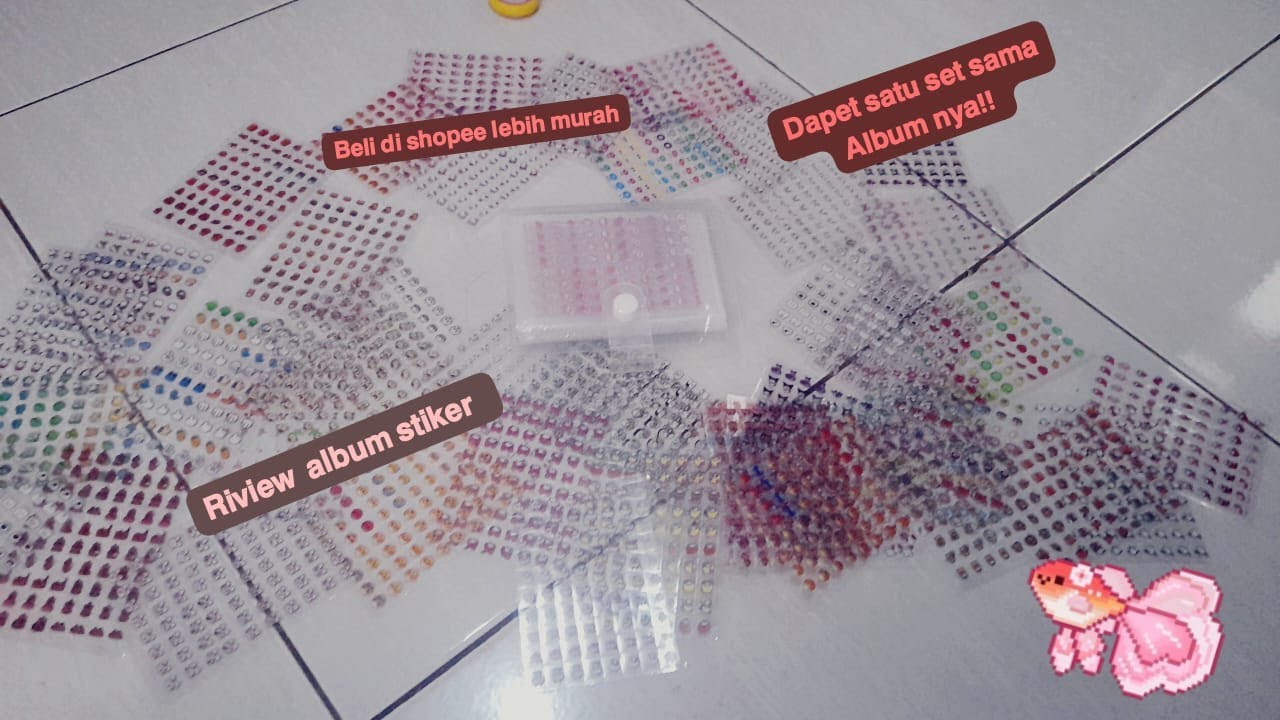 Stiker kuku karakter