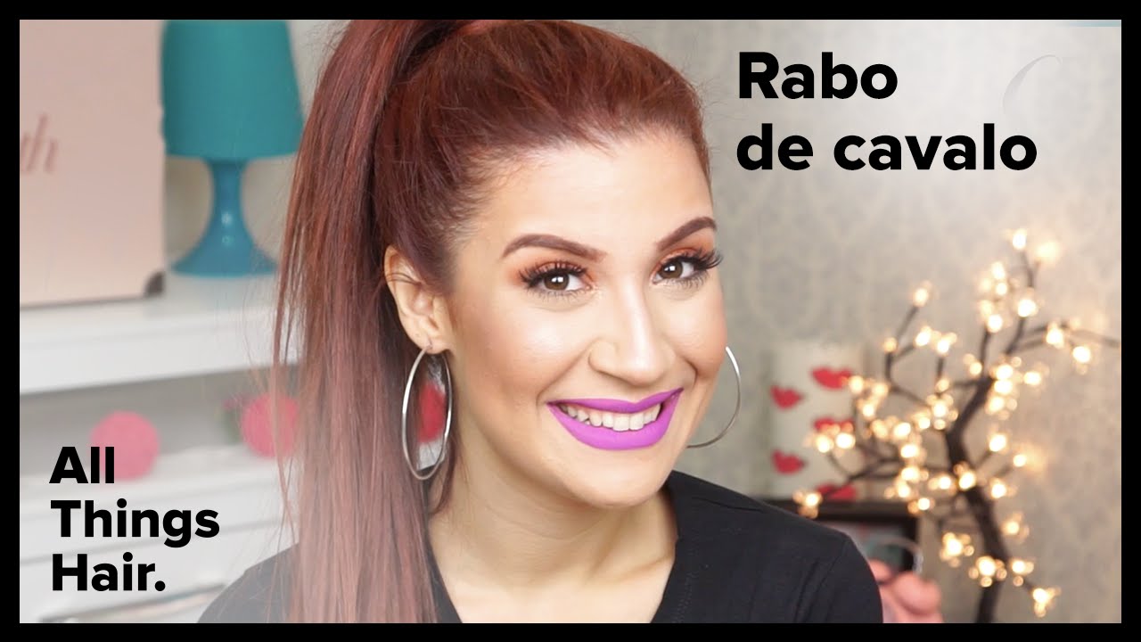 Rabo de cavalo super alto | All Things Hair