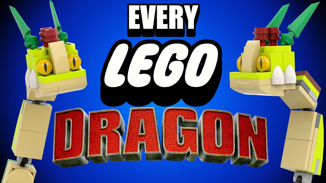 I Built EVERY DRAGON in How To Train Your Dragon in LEGO