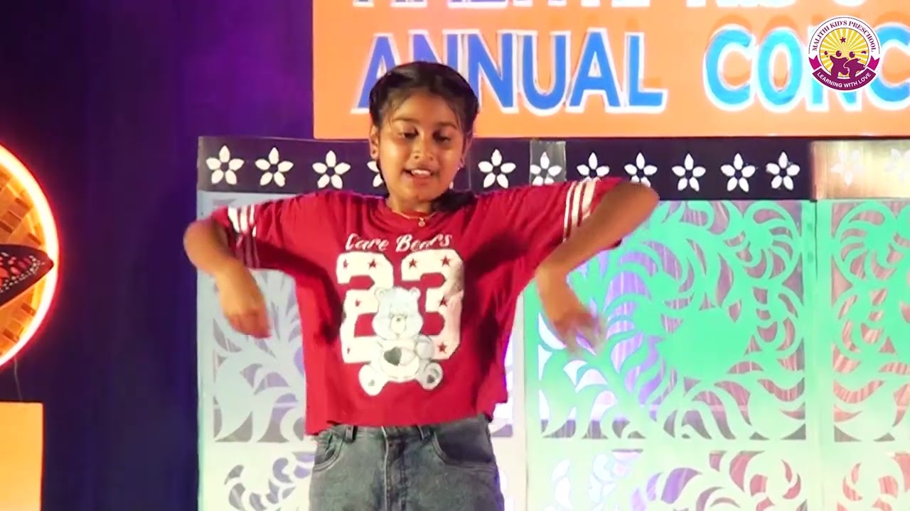 Girls dance  (Annual Concert 2025) Malithi Kid's Preschool & Daycare Center