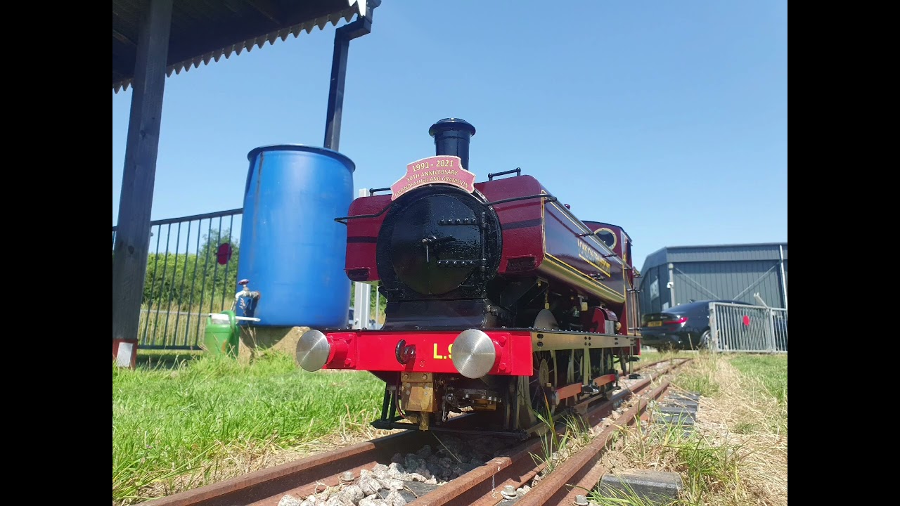 London Transport pannier at The Lynnsport Miniature Railway (KLDSME) 2021
